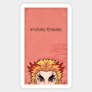 Kyojuro Rengoku Flame Hashira Sticker